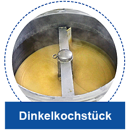 Dinkelkochstück im Aromakocher KORÜ-mat 2G V3